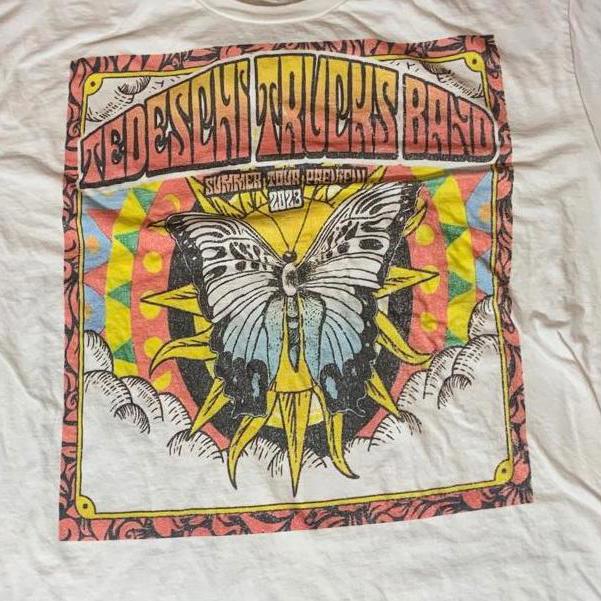 Tedeschi Trucks Preowned Xl White Shirt